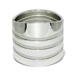 90821, GLITTER ACCENT METAL BANGLE BRACELET