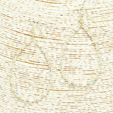 90849, TEARDROP BEADED EARRING