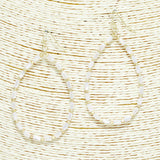 90849, TEARDROP BEADED EARRING