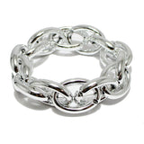 90867, PLASTIC CHAIN STRETCH BRACELET