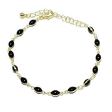 90980, DAINTY OVAL SHAPE BRACELET