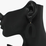 90982, MATTE FINISH ARCH POST EARRING