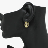 91059, CURB CHAIN MINI HINGE EARRING