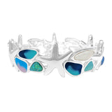 91190, STARFISH EPOXY STRETCH BRACELET, SEA LIFE, OCEAN
