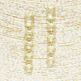 91194, ACRYLIC BUBBLE STONE DROP DANGLE EARRING