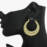 91274, DOOR KNOCKER METAL PIN CATCH EARRING