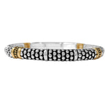 91291, INSPIRED TEXTURE METAL STRETCH BRACELET