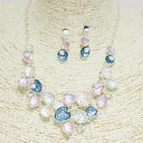 91374, EPOXY LEAF BRANCH NECKLACE