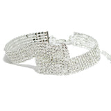 91732, PAVE RHINESTONE BRACELET, WEDDING, BRIDAL, PROM