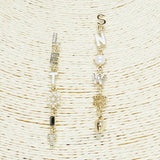 91907, "LET IT SNOW" CHRISTMAS DROP DANGLE EARRING, HOLIDAY