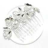 91953, RHINESTONE BRIDAL HAIR COMB, CRYSTAL WEDDING PIECES