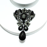 92374, RHINESTONE EVENING PIN BROOCH