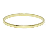 93564, SOLID STAINLESS STEEL BANGLE BRACELET