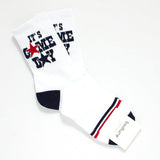 93676, "ITS' GAMEDAY" GAME DAY FOOTBALL SOCKS, COLLEGE, SEASON SPORTS