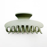 93691, SCALLOP SOLID COLOR HAIR CLAW, HAIR CLIP