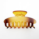 93691, SCALLOP SOLID COLOR HAIR CLAW, HAIR CLIP