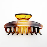 93691, SCALLOP SOLID COLOR HAIR CLAW, HAIR CLIP