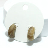 93918, RUBBER COATED POST EARRING