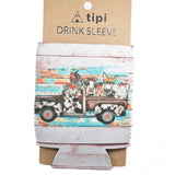 94038, TRUCK FARM ANIMAL 12 OZ BOTTLE DRINK SLEEVE