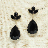 94062, TEARDROP ACRYLIC ACCENT DANGLE EARRING