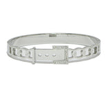 94170, BELT BUCKLE STAINLESS STEEL BANGLE BRACELET