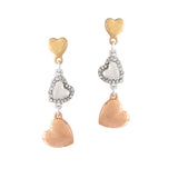 94462, HEART DROP DANGLE EARRING, VALENTINE'S DAY