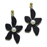 94524, RESIN ACRYLIC FLOWER EARRING