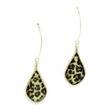 94649, GEOMETRIC GLASS BUBBLE DANGLE EARRING