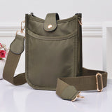 94700, SOLID NYLON MINI CROSSBODY BAG