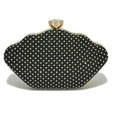 94775, PAVE RHINESTONE BLING EVENING CLUTCH BAG