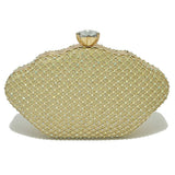 94775, PAVE RHINESTONE BLING EVENING CLUTCH BAG