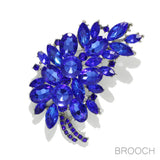 94824, MULTI SHAPE RHINESTONE PIN BROOCH