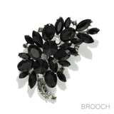 94824, MULTI SHAPE RHINESTONE PIN BROOCH
