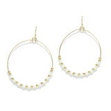 94919, ROUND BEADED EARRING
