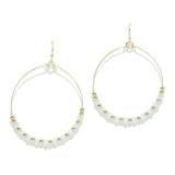 94919, ROUND BEADED EARRING