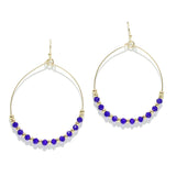 94919, ROUND BEADED EARRING