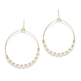 94919, ROUND BEADED EARRING