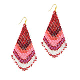 94922, TEARDROP SEED BEAD EARRING