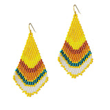 94922, TEARDROP SEED BEAD EARRING