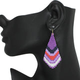 94922, TEARDROP SEED BEAD EARRING