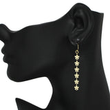 94927, DAINTY FLOWER DROP DANGLE EARRING