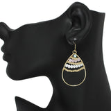 94930, TEARDROP BEADED EARRING