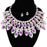 94979, RHINESTONE EVENING NECKLACE SET, WEDDING, BRIDAL, PROM