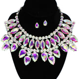 94979, RHINESTONE EVENING NECKLACE SET, WEDDING, BRIDAL, PROM