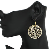 95061, FILIGREE TREE OF LIFE EARRING