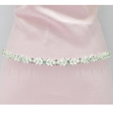 95213, HANDMADE RHINESTONE EVENING WEDDING BELT & HEADBAND, BRIDAL, PROM
