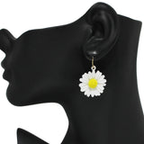 95221, DAISY FLOWER DANGLE EARRING
