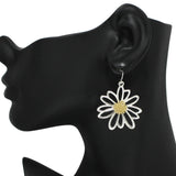95222, SUNFLOWER DANGLE EARRING