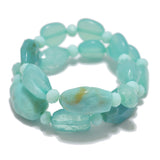 95235, RESIN MULTI LAYERED STRETCH BRACELET