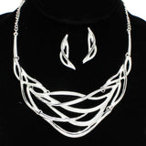 95349, CUTOUT METAL NECKLACE
